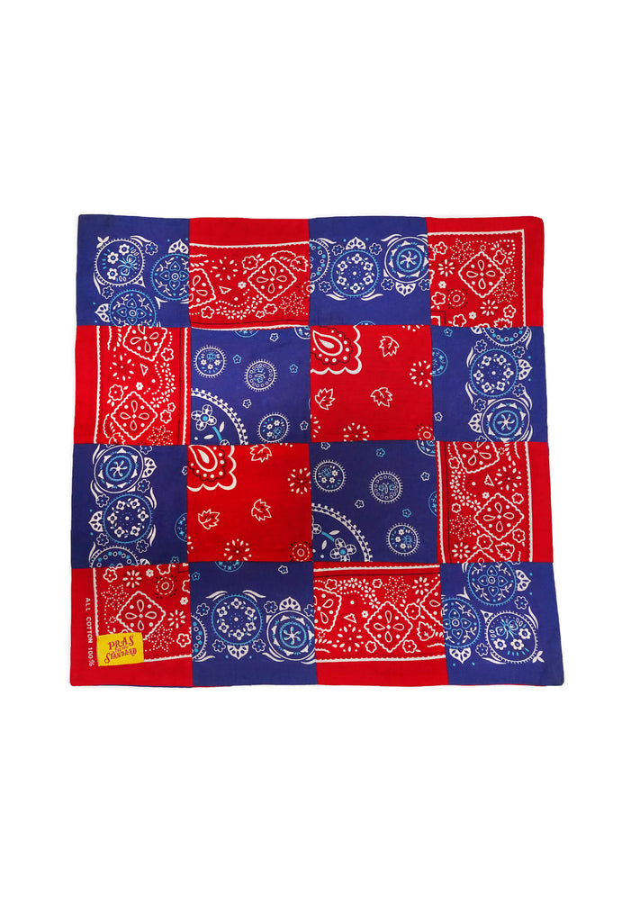 Recycled Parrot Patchwork Bandana